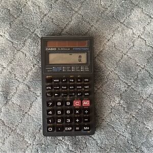 Casio‎ Black Solar Fraction Calculator
